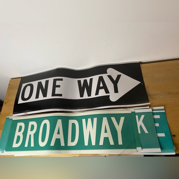 New York City Street Sign Cutouts - 12Pc. - Picture 2 of 3